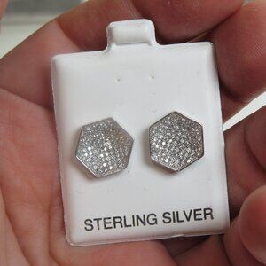 Sterling Silver Earring Hand Crafted